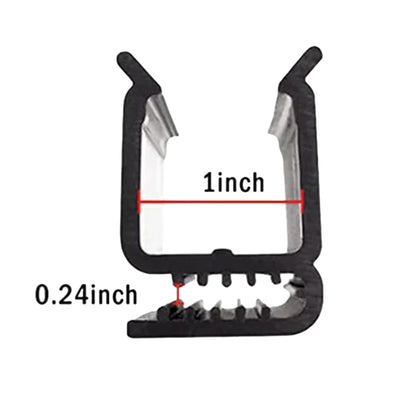 For Club Car One Piece Folding Windshield Tab Golf Cart Accessories 101444101, 2pcs 32cm