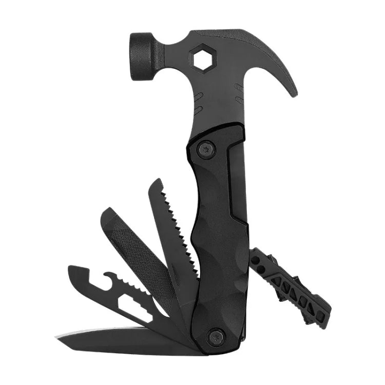 Multifunctional Life-saving Claw Hammer Car Survival Tools Foldable Outdoor Tool Hammer, Red, Black, Gray