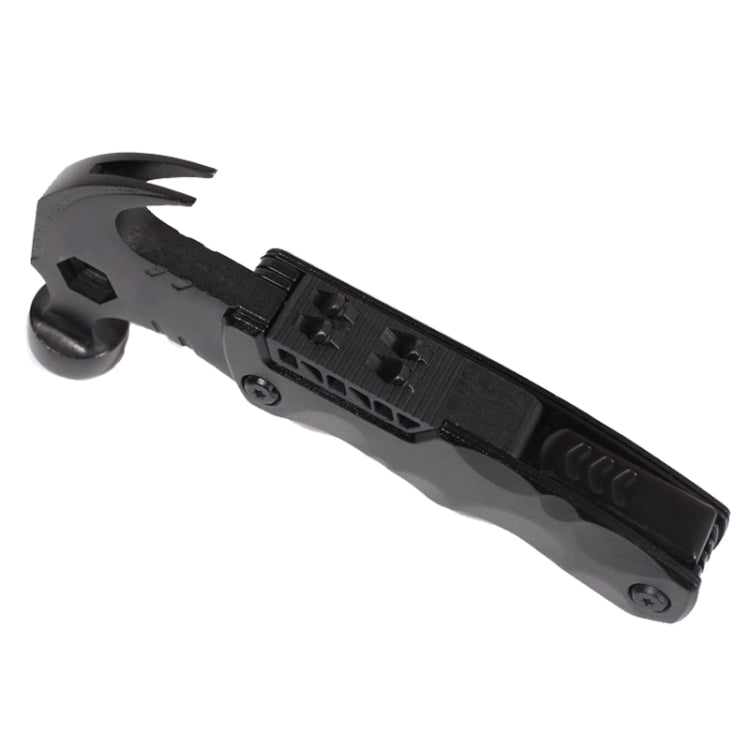 Multifunctional Life-saving Claw Hammer Car Survival Tools Foldable Outdoor Tool Hammer, Red, Black, Gray