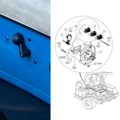 For Club Car DS Golf Cart Front And Rear Gear Switches 101753005, Front And Rear Gear Switch