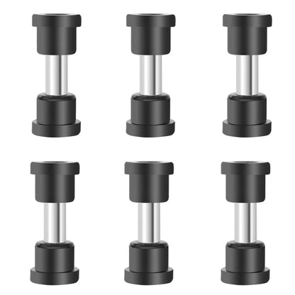 For EZGO TXT Golf Cart Steel Plate Rubber Sleeve Iron Sleeve Kit, 12pcs Rubber Sleeve+ 6pcs Iron Sleeve