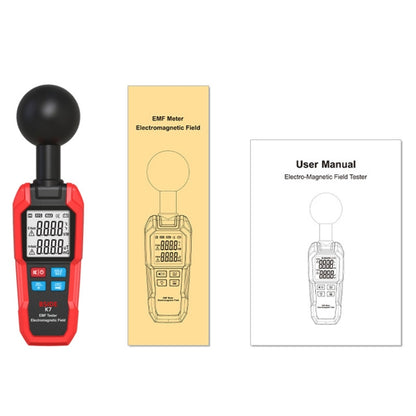 BSIDE K7 Handheld Electromagnetic Radiation Detector Electromagnetic Wave Tester, K7