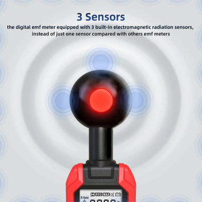 BSIDE K7 Handheld Electromagnetic Radiation Detector Electromagnetic Wave Tester, K7