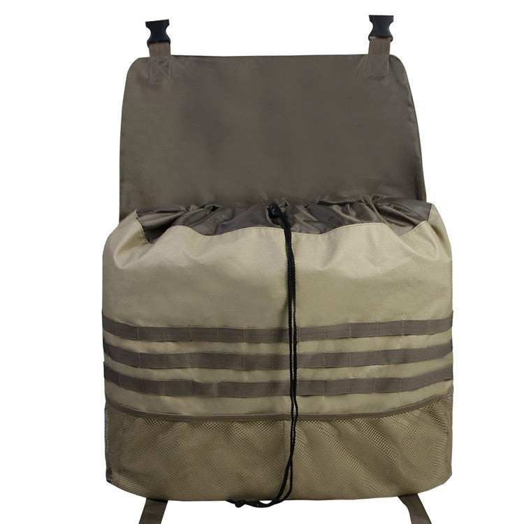 Outdoor Camping Off-road Vehicle Spare Tire Tool Miscellaneous Storage Bag, Black, Khaki