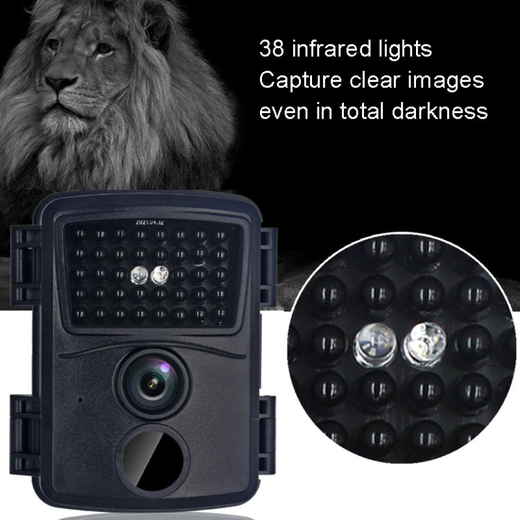 PR600B 20MP 1080P HD Infrared Camera Outdoor Hunting Camera 38 Infrared Light Monitoring Camera, PR600B