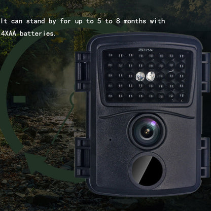 PR600B 20MP 1080P HD Infrared Camera Outdoor Hunting Camera 38 Infrared Light Monitoring Camera, PR600B