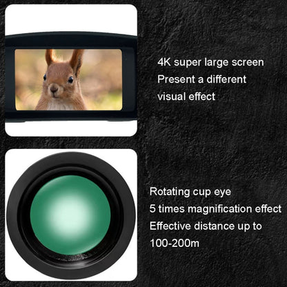 4K HD Infrared Dual Tube Telescope Night Vision Instrument, Y6-C