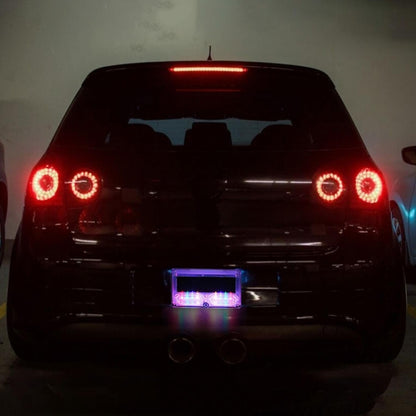Car Solar Warning Light Anti-rear Collision LED Tail Light