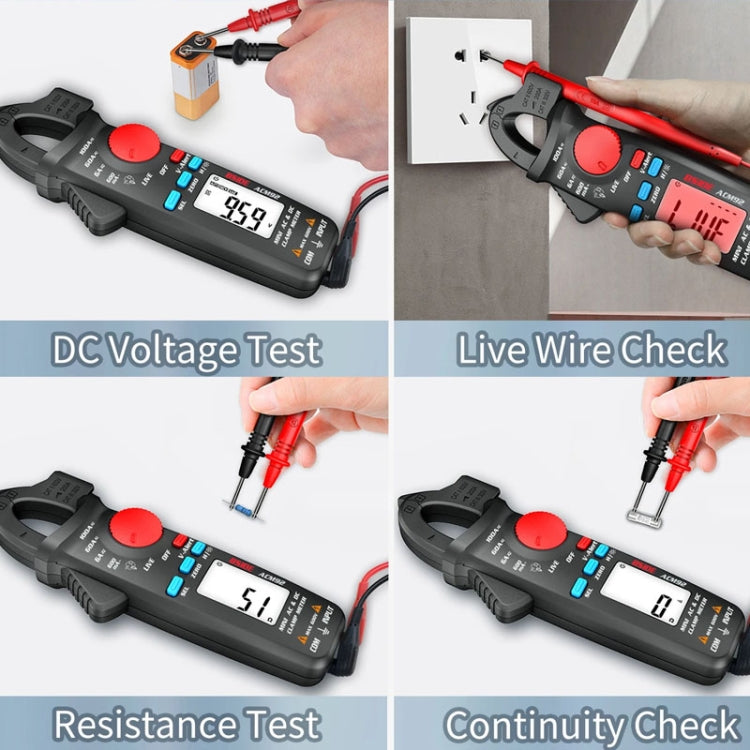 BSIDE ACM92 Digital Clamp Multimeter Current And Voltage Tester, BSIDE ACM92