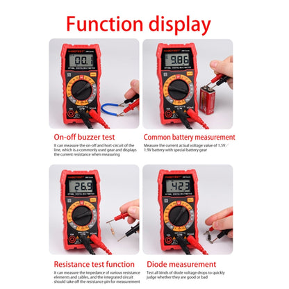 HT108L 600V 10A LCD Digital Multimeter DC Voltage Diode Frequency Multitester Current Tester, HT108L