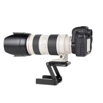 Folding Z Type Tilt Pan Tripod Head Ball Head Quick Release Plate Stand for DSLR Camera