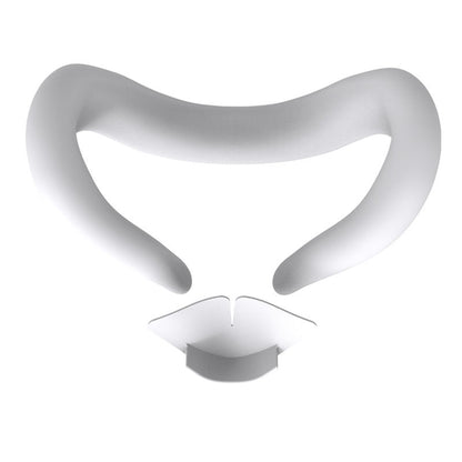 For Meta Quest 3 Silicone Face Cover Eye Mask with Nose Pad