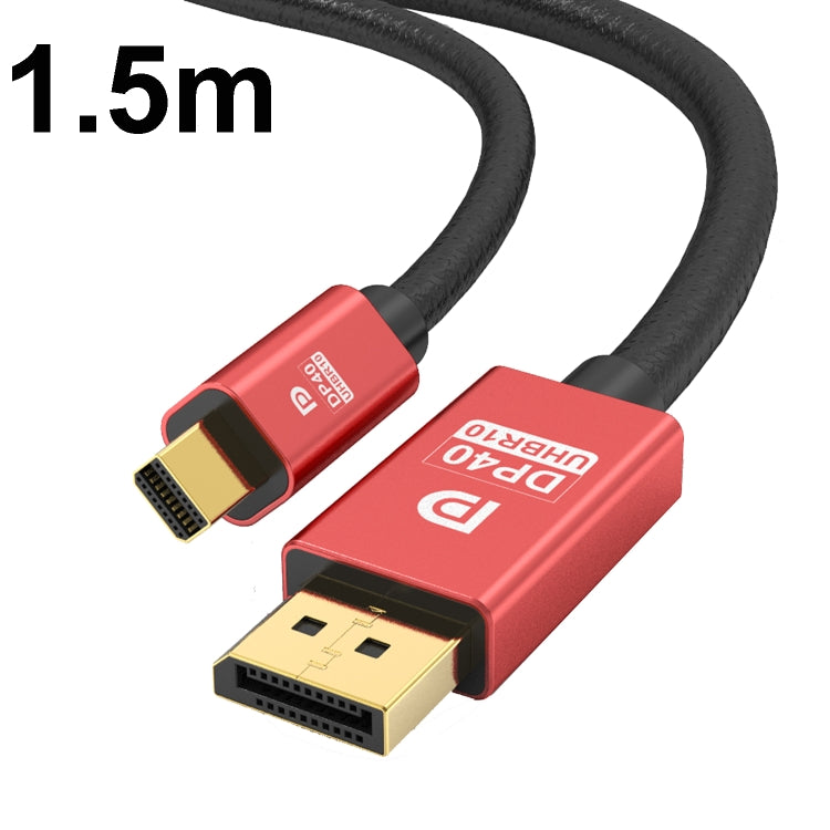 Version 2.1 Mini DP To DP Cable Monitor Computer Video Adapter Cable 30AWG OD6.3MM, 1m, 1.5m, 2m, 3m