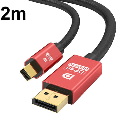 Version 2.1 Mini DP To DP Cable Monitor Computer Video Adapter Cable 30AWG OD6.3MM, 1m, 1.5m, 2m, 3m