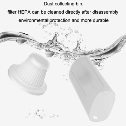 Portable Handheld USB Charging Car Vacuum Cleaner, Wired White, Wired Black, Wireless White, Wireless Black