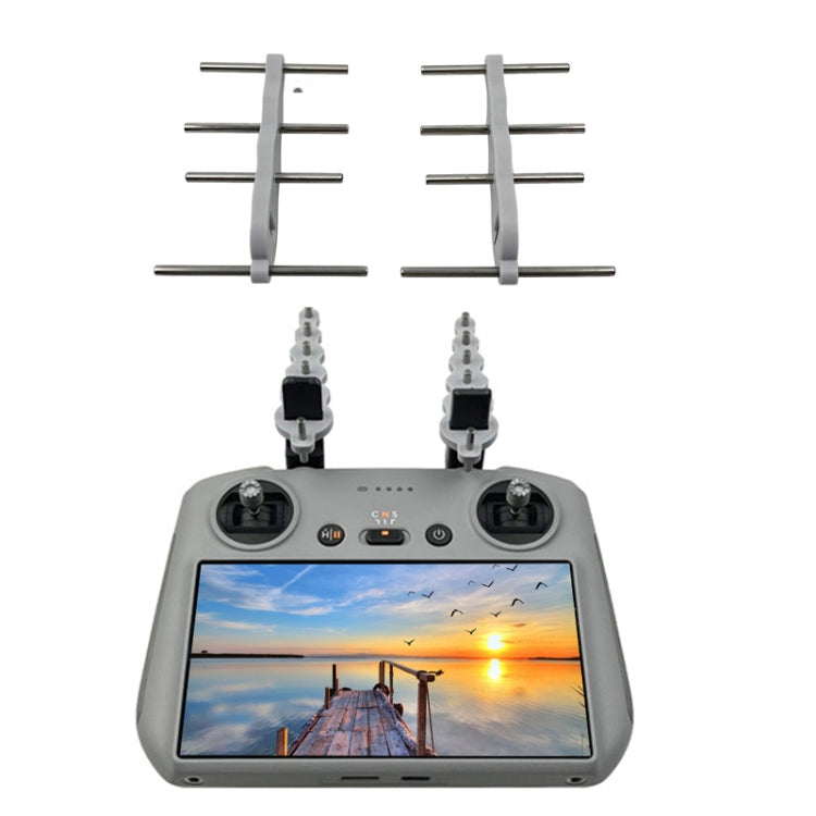 For DJI Air 3/Mini 4 Pro Drone RC 2 Remote Controller Yagi Antenna Signal Booster, 5.8G  913797, 2.4G  913797