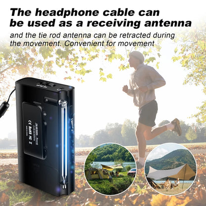J-180 Portable Pointer FM/AM Two-Band Radios With Carrying Clip, Regular Version
