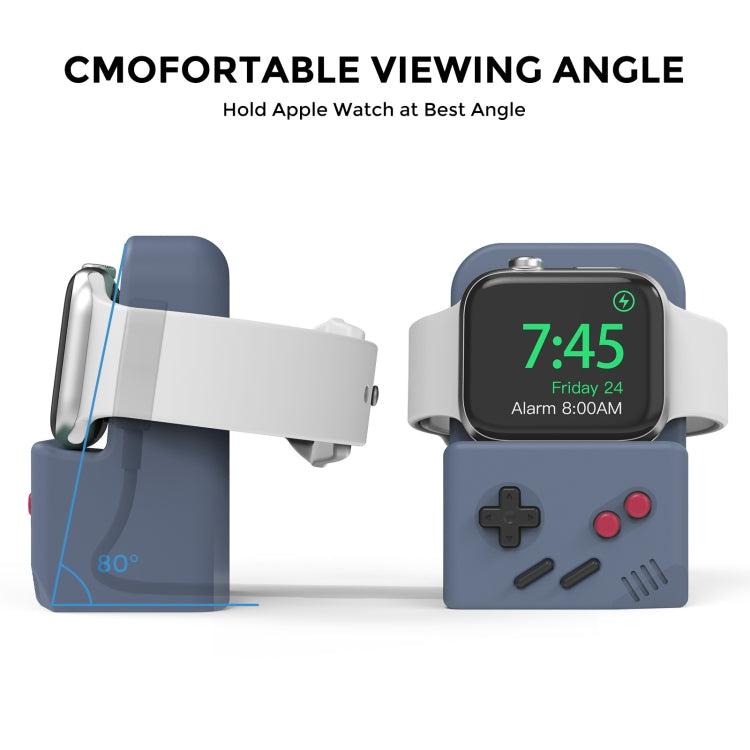 For Apple Watch Silicone Charging Stand Charging Base Storage Stand Without Charger