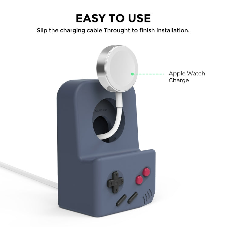 For Apple Watch Silicone Charging Stand Charging Base Storage Stand Without Charger