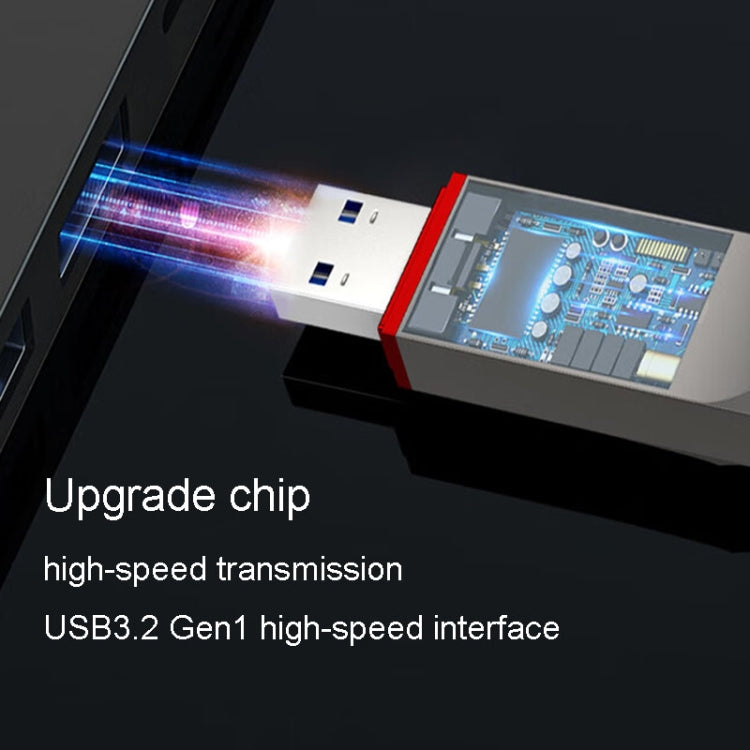 Lenovo Thinkplus TU180 Pro USB3.2 Metal Mobile Flash Drive, TU180 Pro 1000G