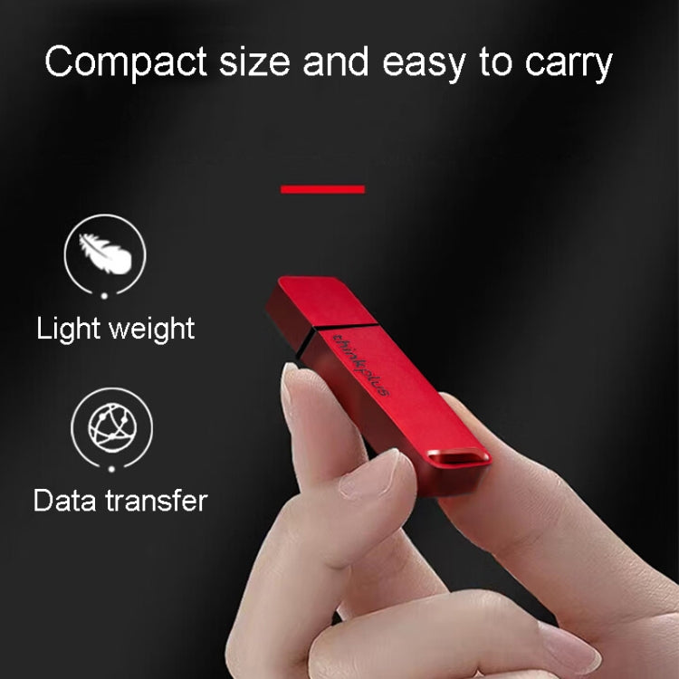 Lenovo Thinkplus TU100 USB3.1 High Speed Flash Drive Mini USB Memory Disk With Metal Plug And Cap, TU100 128G(Red)