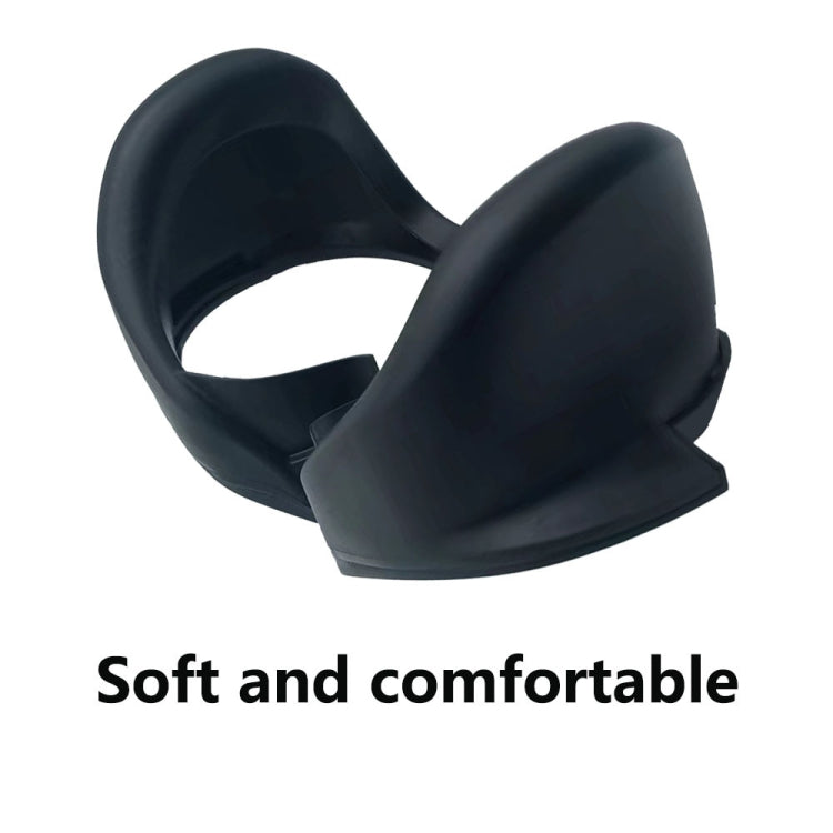 For Mate Quest Pro Eye Mask Light-blocking Magnetic Replacement Silicone Eye Cover VR Accessories