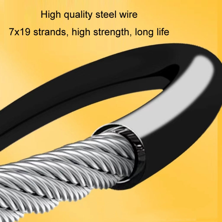 Fitness Equipment Accessories Wire Rope, 5mmx2m Adjustable, 5mmx2m Fixed, 5mmx2.5m Adjustable, 5mmx2.5m Fixed, 5mmx3m Adjustable, 5mmx3m Fixed