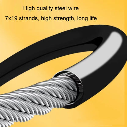 Fitness Equipment Accessories Wire Rope, 5mmx2m Adjustable, 5mmx2m Fixed, 5mmx2.5m Adjustable, 5mmx2.5m Fixed, 5mmx3m Adjustable, 5mmx3m Fixed