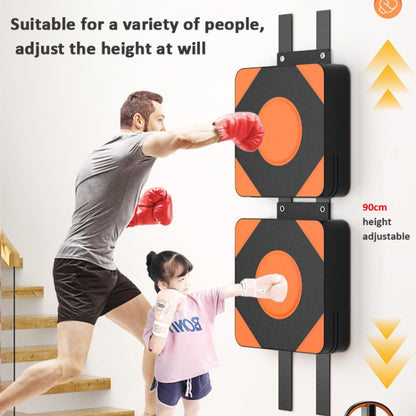 Boxing Wall Target Training Sandbag Sparring Fitness Equipment, 40cm Square, 40cm Round, 30cm Round, 40cm Square+30cm Round