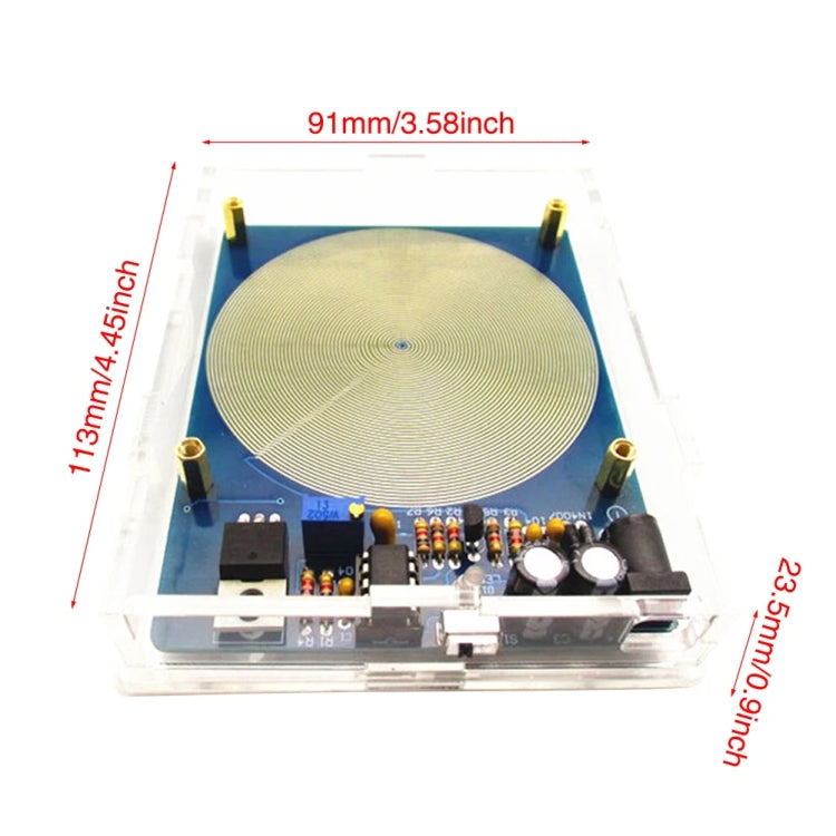 5W Schumann Generator 7.83Hz Low Frequency Pulse Generator, With USB Power Line, With USB Power Line+Shell Parts