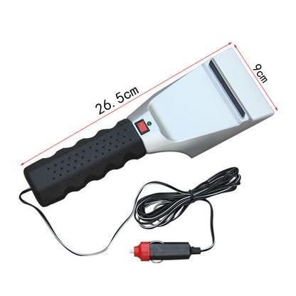 12V Multifunctional Heated Car Snow Shovel Winter Snow Removal Tools