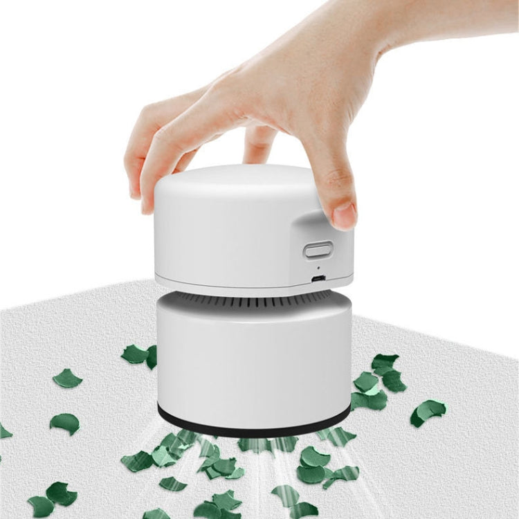 Desktop Mini Vacuum Cleaner USB Rechargeable Office Home Portable Paper Cleaner