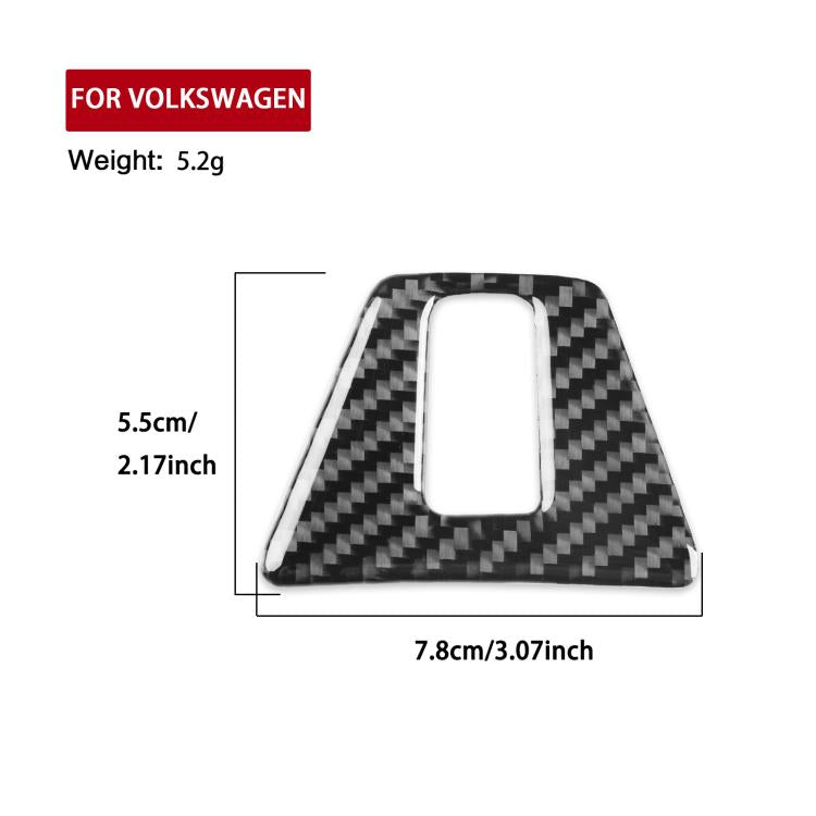 For Volkswagen Sagitar 2019-2023 Left-hand Drive Trunk Switch Decoration Sticker