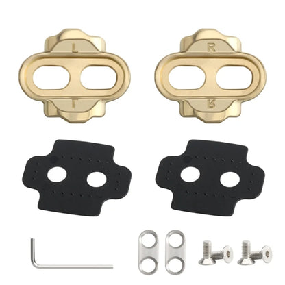 10pcs /Set Bicycle Pedal Egg Beater Locking Plate Brass Bike Pedal Locking Plate Accessories, ST001