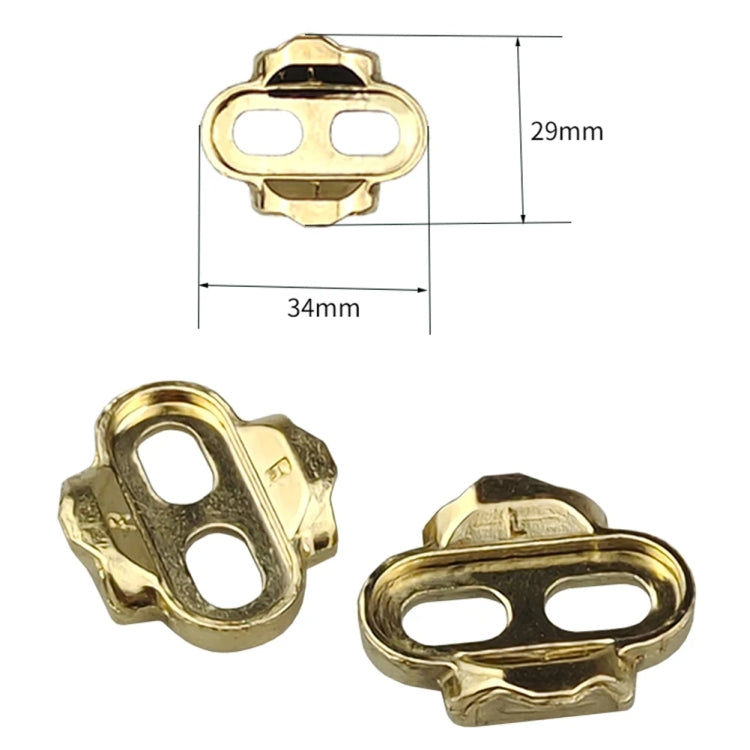 10pcs /Set Bicycle Pedal Egg Beater Locking Plate Brass Bike Pedal Locking Plate Accessories, ST001