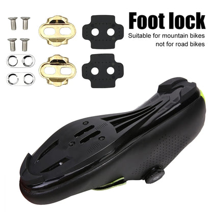 10pcs /Set Bicycle Pedal Egg Beater Locking Plate Brass Bike Pedal Locking Plate Accessories, ST001