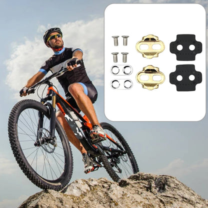 10pcs /Set Bicycle Pedal Egg Beater Locking Plate Brass Bike Pedal Locking Plate Accessories, ST001