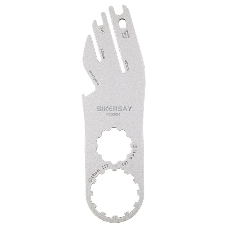 7 In 1 Bicycle Disc Brake Piece Correction Multifunction Wrench Repair Tools, BIKERSAY BT039M