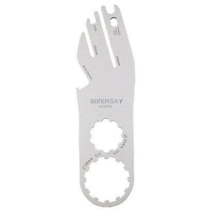 7 In 1 Bicycle Disc Brake Piece Correction Multifunction Wrench Repair Tools, BIKERSAY BT039M