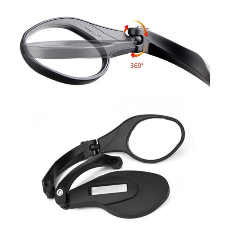 Motorcycle Wide View Rear View Mirror Bicycle Reflector, Square Left, Square Right, Ellipse Left, Ellipse Right, Round Left, Round Right