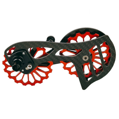 Carbon Fiber Guide Wheel For Road Bike Bicycle Bearing Rear Derailleur Guide Wheel Parts, SD1 Black, SD1 Red, SD2 Black, SD2 Red, SD3 Black, SD3 Red, SD4 Black, SD4 Red, SD5 Black, SD5 Red, SD6 Black, SD6 Red