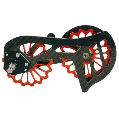 Carbon Fiber Guide Wheel For Road Bike Bicycle Bearing Rear Derailleur Guide Wheel Parts, SD1 Black, SD5 Black, SD5 Red, SD6 Black, SD6 Red
