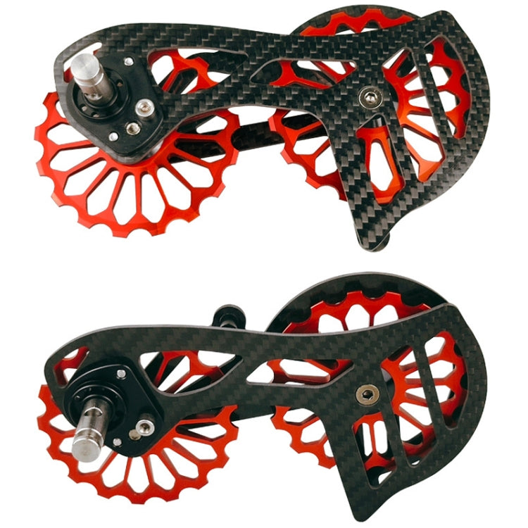 Carbon Fiber Guide Wheel For Road Bike Bicycle Bearing Rear Derailleur Guide Wheel Parts, SD1 Black, SD5 Black, SD5 Red, SD6 Black, SD6 Red