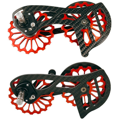 Carbon Fiber Guide Wheel For Road Bike Bicycle Bearing Rear Derailleur Guide Wheel Parts, SD1 Black, SD5 Black, SD5 Red, SD6 Black, SD6 Red
