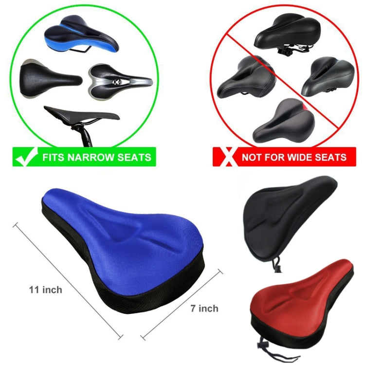 Bicycle Cushion Covers Cycling Gear Accessories, Black, Red, Blue