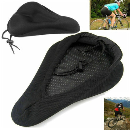 Bicycle Cushion Covers Cycling Gear Accessories, Black, Red, Blue