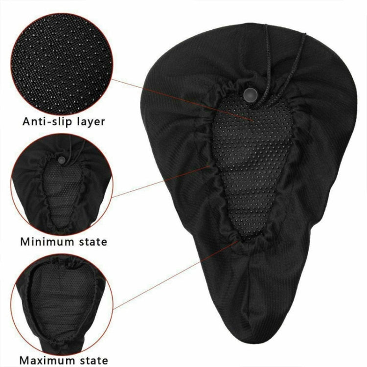 Bicycle Cushion Covers Cycling Gear Accessories, Black, Red, Blue