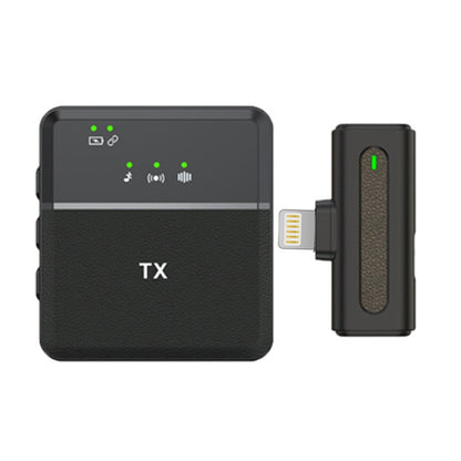 Wireless Lavalier Microphone One To One Live Recording Noise Canceling Mics, Type-C, 8 Pin