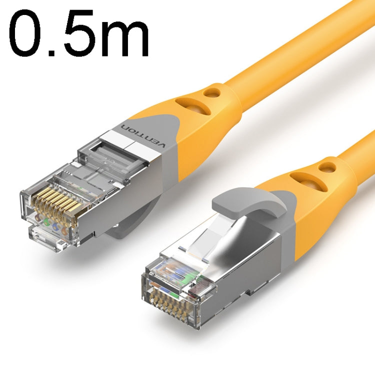 CAT6 Gigabit Ethernet Double Shielded Cable High Speed Broadband Cable, 0.5m, 1m, 1.5m, 2m, 3m, 5m, 8m, 10m, 12m, 15m, 20m, 25m, 30m, 40m
