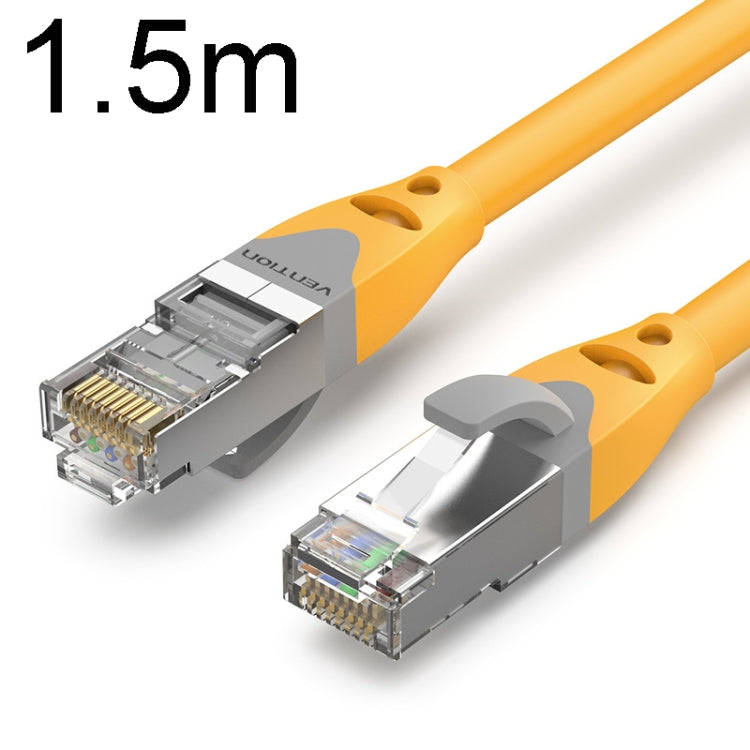 CAT6 Gigabit Ethernet Double Shielded Cable High Speed Broadband Cable, 0.5m, 1m, 1.5m, 2m, 3m, 5m, 8m, 10m, 12m, 15m, 20m, 25m, 30m, 40m